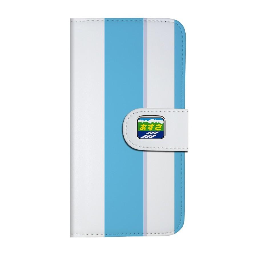 189系 あずさ色 鉄道スマホケース No.51 手帳 タイプ Android端末専用 Xperia Google Pixel AQUOS 他対応可　爆買 |  | 02