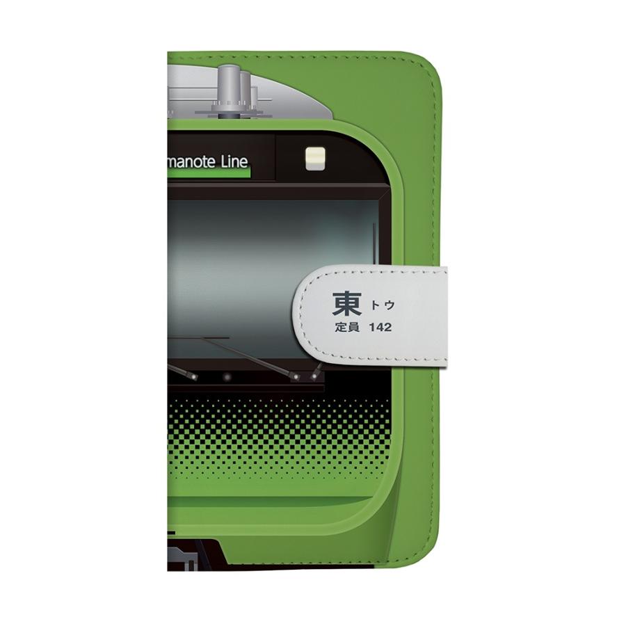 スマホケース 手帳タイプ iPhone12 iPhone12mini Android 多機種対応 鉄道 No.54  E235系（山手線）  JR東日本商品化許諾済 |  | 03