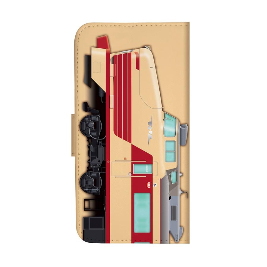 スマホケース 手帳タイプ iPhone12 iPhone12mini Android 多機種対応 鉄道 No.55 485系 クハ481-100番台