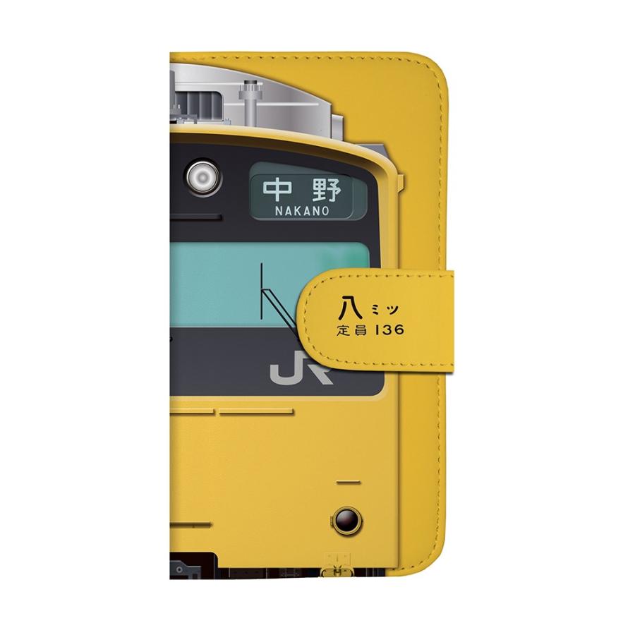 スマホケース 手帳タイプ iPhone12 iPhone12mini Android 多機種対応 鉄道 No.59  201系 (総武中央緩行線)   JR東日本商品化許諾済 |  | 03