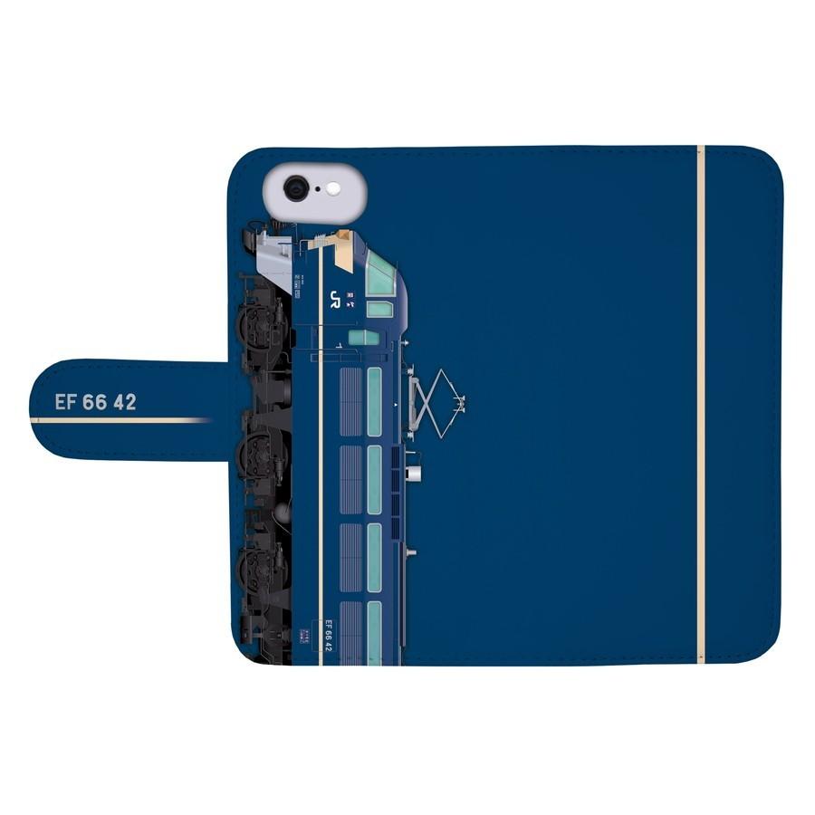 EF66 42 号機 鉄道スマホケース No.66 手帳タイプ Android端末専用 Xperia Google Pixel AQUOS 他対応可　爆買 |  | 01