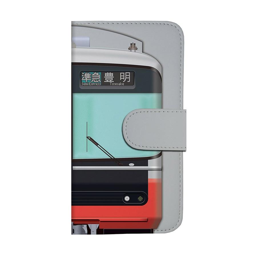 スマホケース 手帳タイプ iPhone12 iPhone12mini Android 多機種対応　鉄道スマホケース No.71　名鉄3300系 新塗装　名古屋鉄道株式会社商品化許諾済 |  | 02