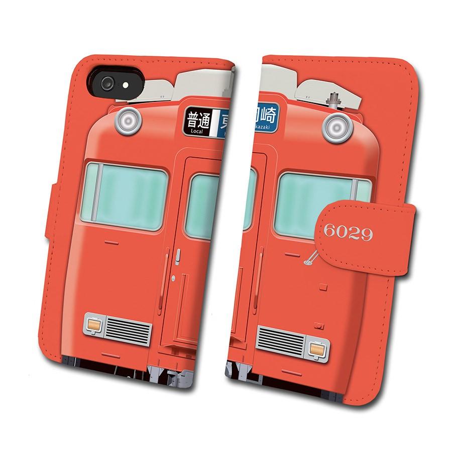名鉄6000系　鉄道スマホケース No.72　手帳タイプ 最新iPhone〜旧型iPhoneに対応 iPhone14 iPhone13 iPhone12 iPhone11 iPhoneSE iPhoneX 父の日 敬老の日 | 