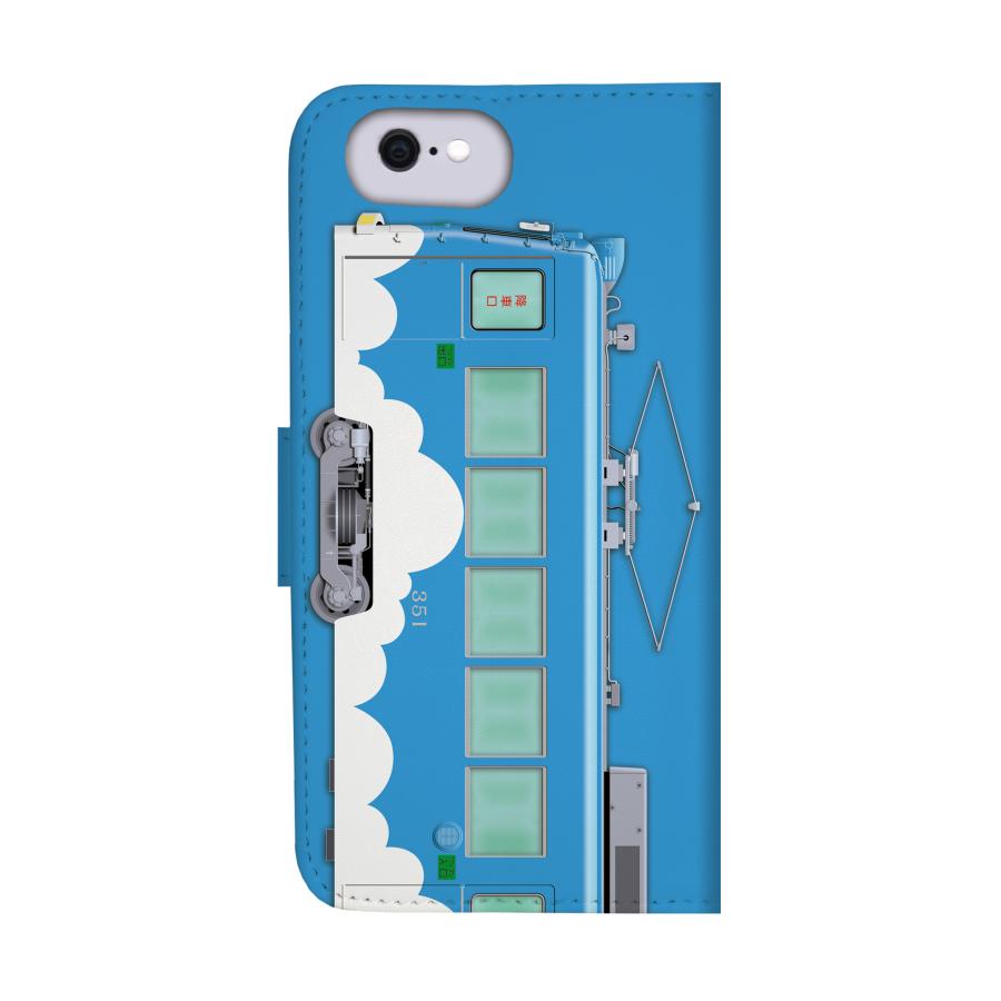 阪堺モ351形 青雲塗装 鉄道スマホケース No.106 手帳タイプ Android端末専用 Xperia Google Pixel AQUOS 他対応可　爆買 |  | 03