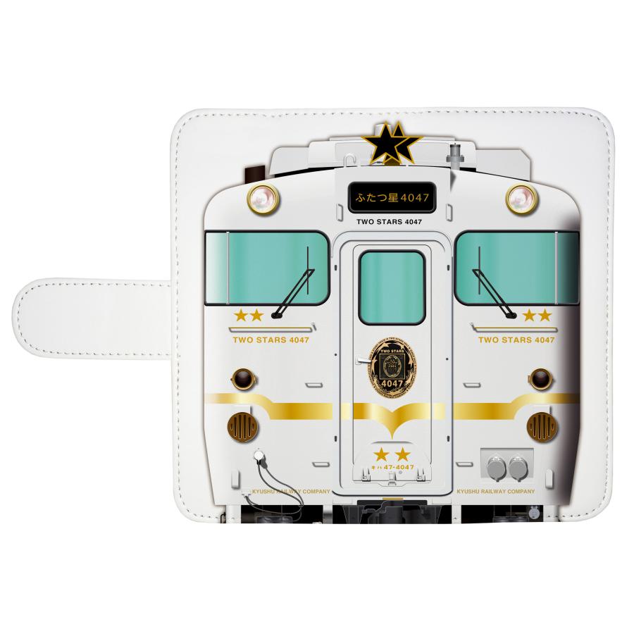 鉄道スマホケース No.125「キハ47ふたつ星4047」手帳タイプ iPhone Android 多機種対応 |  | 01