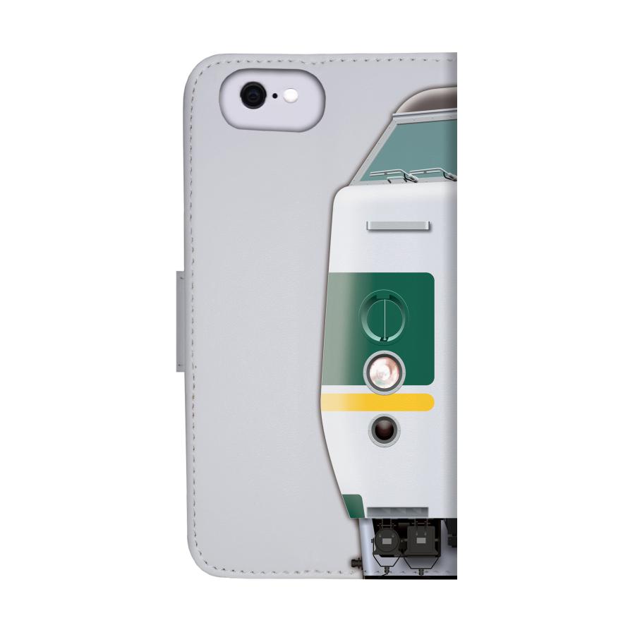 381 系 緑やくも色　鉄道スマホケース No.131 手帳タイプ Android端末専用 Xperia Google Pixel AQUOS 他対応可　爆買 |  | 03