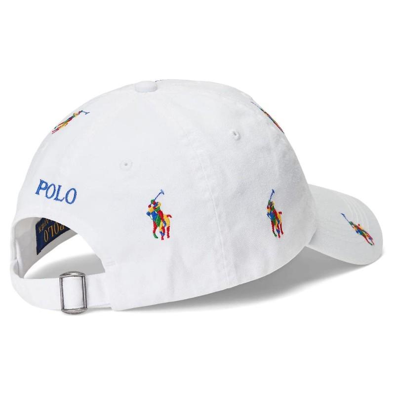 POLO RALPH LAUREN Polo Ralph Lauren カラフルロゴ総柄キャップ