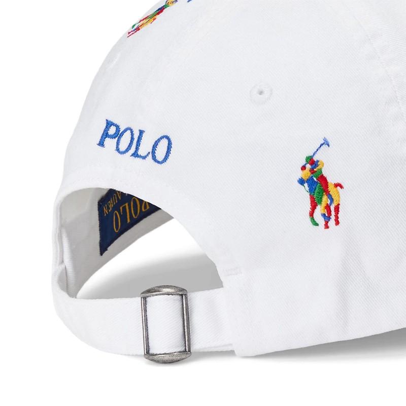 POLO RALPH LAUREN Polo Ralph Lauren カラフルロゴ総柄キャップ