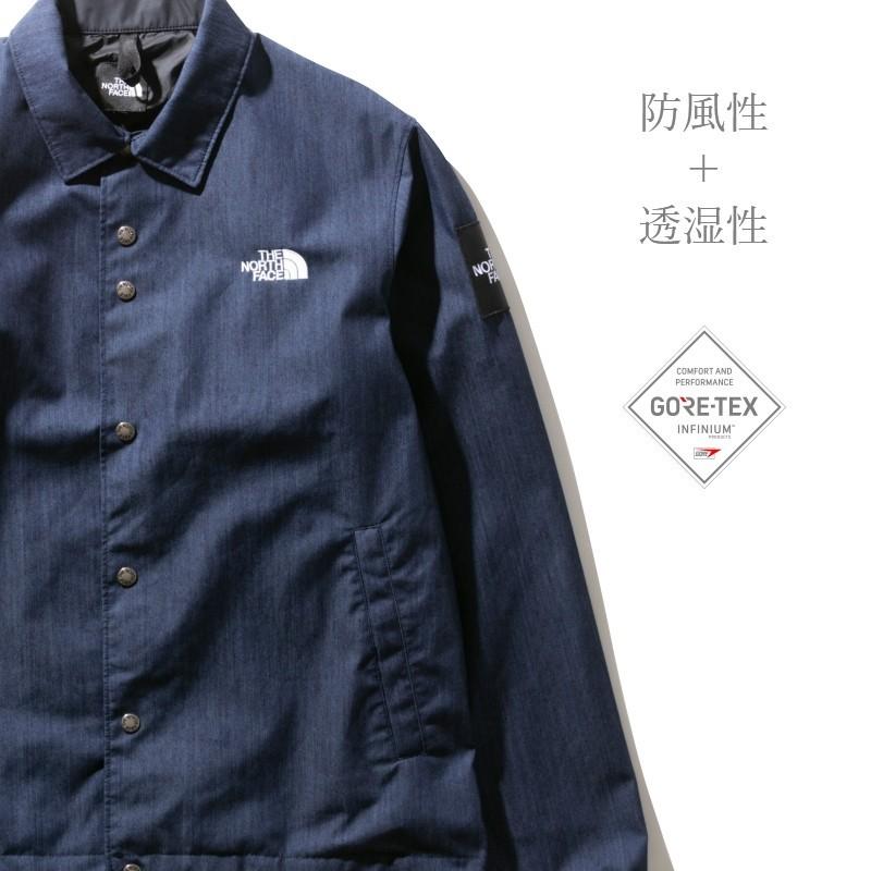 THE NORTH FACE 【XLサイズ対応】THE GTX Denim Coach Jacket THE NORTH FACE 【XLサイズ対応】THE GTX Denim Coach Jacket