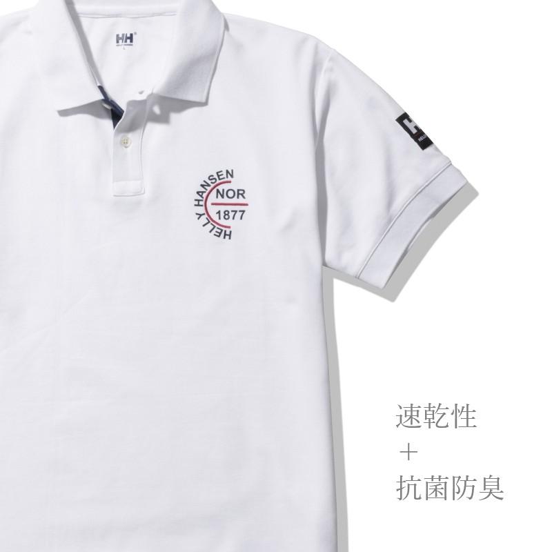 【メール便発送】HELLY HANSEN S/S Sail Number Polo HH32219 ショートスリーブセイルナンバーポロ （メンズ） ヘリーハンセン 半袖ポロシャツ | HELLY HANSEN | 01