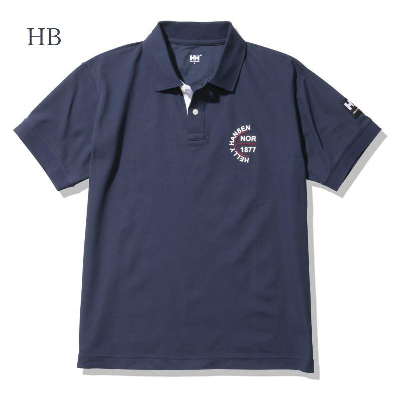 【メール便発送】HELLY HANSEN S/S Sail Number Polo HH32219 ショートスリーブセイルナンバーポロ （メンズ） ヘリーハンセン 半袖ポロシャツ | HELLY HANSEN | 02