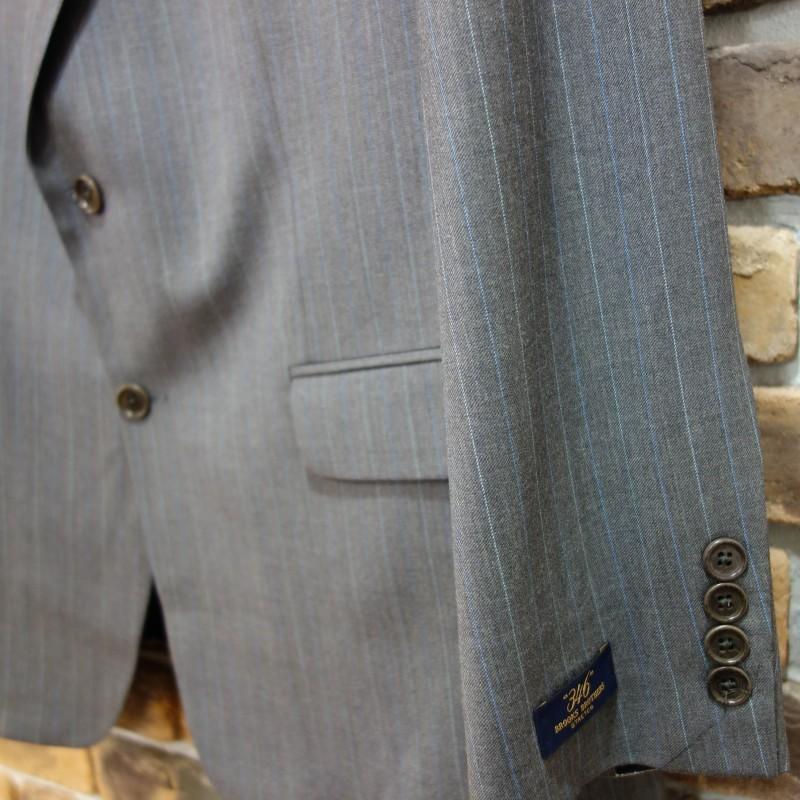 BROOKS brothers 346 ストライプ スーツ 48L W38 Brooks