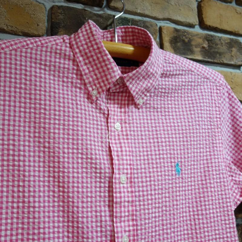 POLO RALPH LAUREN Polo Ralph Lauren シアサッカー半袖ボタンダウン