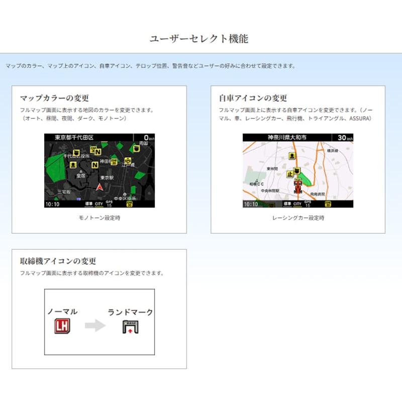 CELLSTAR（セルスター） セルスターレーダー探知機 AR-225A ASSURA