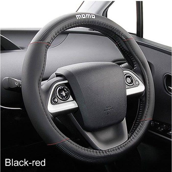 MOMO ハンドルカバー カーボン 4カラー Sサイズ 軽自動車 普通車
