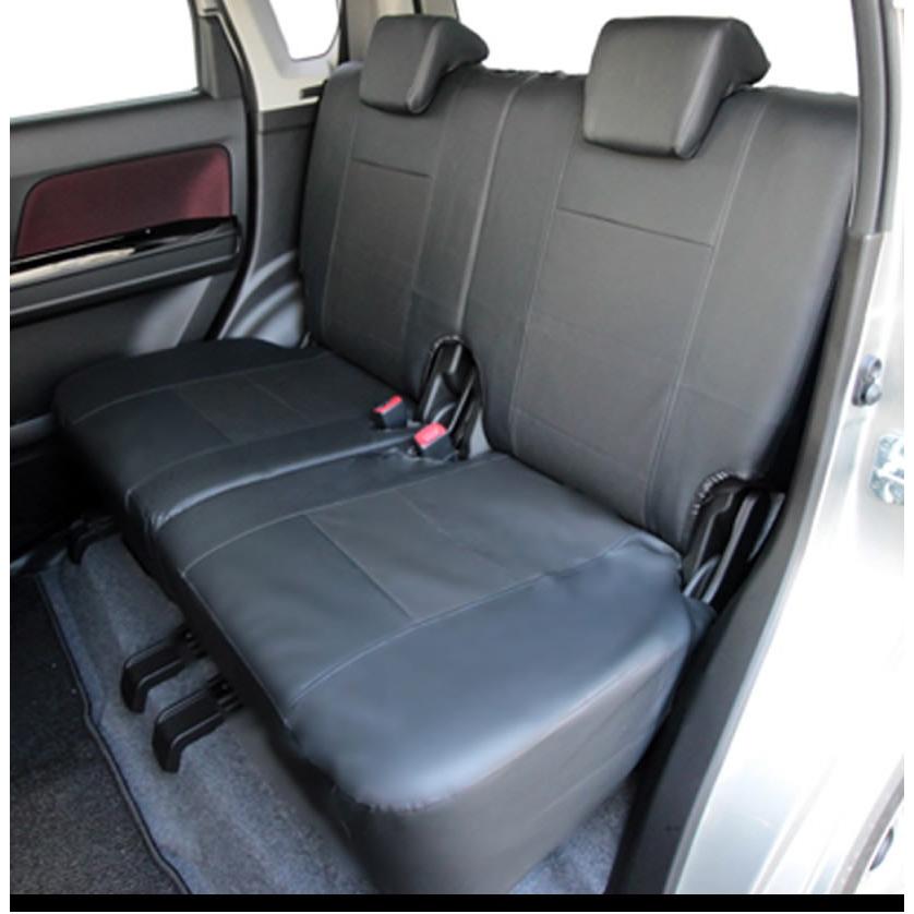 錦産業 MK53Sスペーシア/スペーシアカスタム専用シートカバー レザー