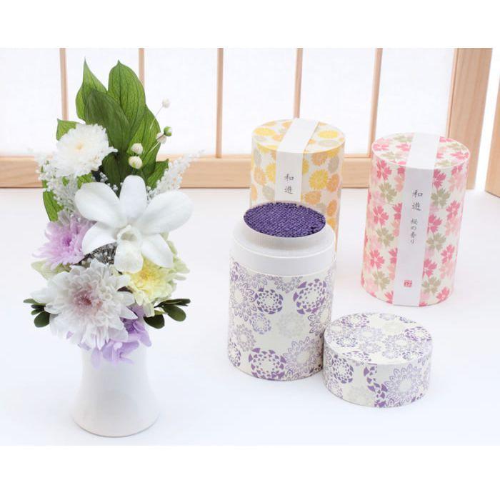 お線香セット】仏花 プリザーブドフラワー お供え お線香 お花