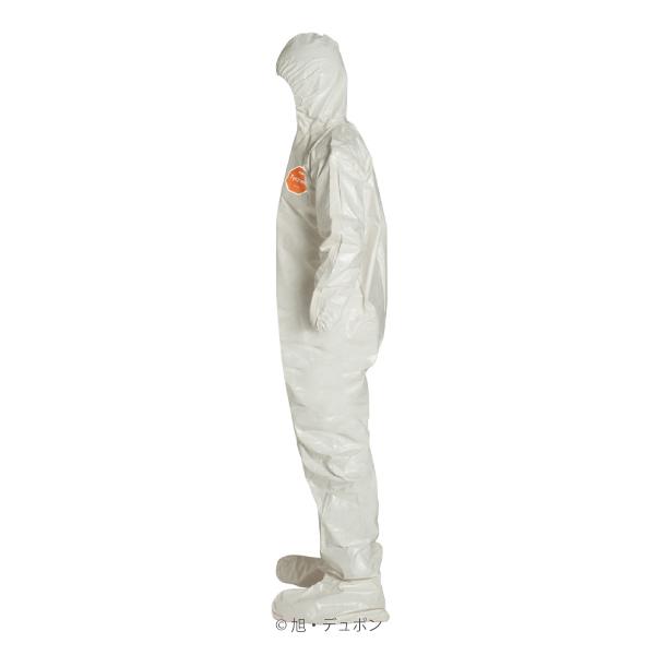 化学防護服 デュポン(TM) タイケム(R) 4000 (6着入) SL122T Tychem(R) 続服 感染症対策 対液体 化学物質 バイオハザード | アゼアス | 02