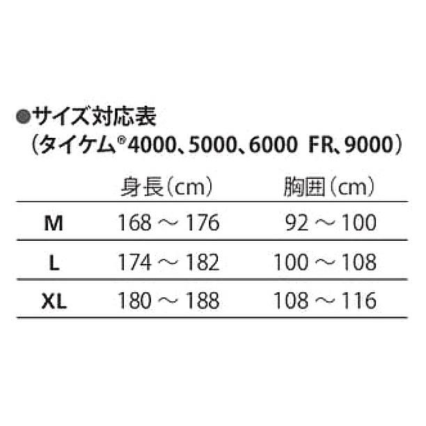 化学防護服 デュポン(TM) タイケム(R) 4000 (6着入) SL122T Tychem(R) 続服 感染症対策 対液体 化学物質 バイオハザード | アゼアス | 04