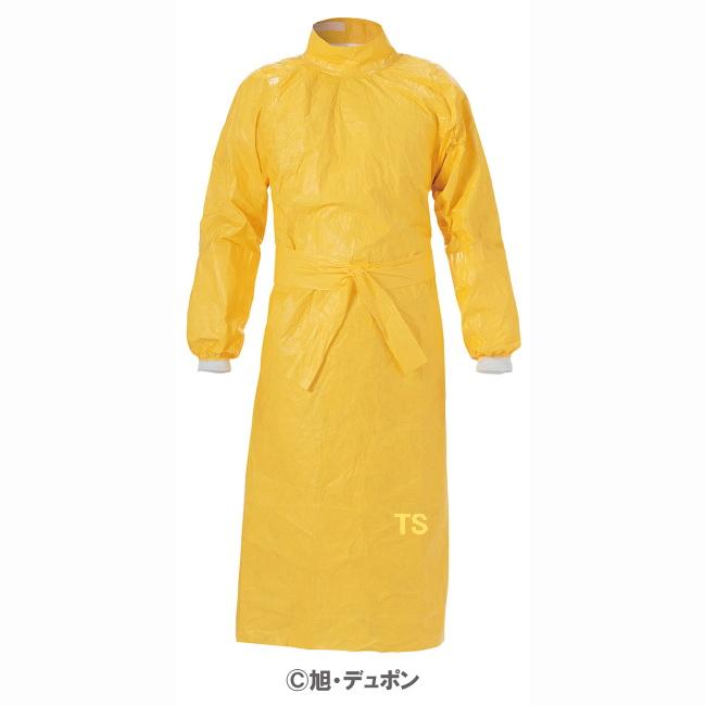 アゼアス 化学防護服 デュポン(TM) タイケム(R) 2000C ガウン (1枚