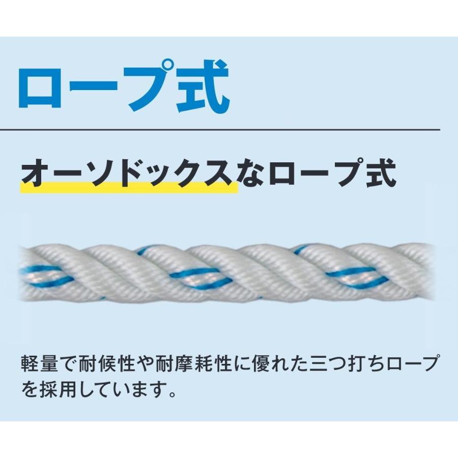 藤井電工 ランヤード THL-93-311-R23 フルハーネス用 安全帯 ツヨロン