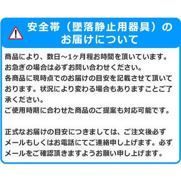 藤井電工 柱上用安全帯 WP-TD-120 軽量型 U字つり胴ベルト ツヨロン 墜落制止用器具 ベルト 一般高所用 ワークポジショニング用器具 | 藤井電工 | 03