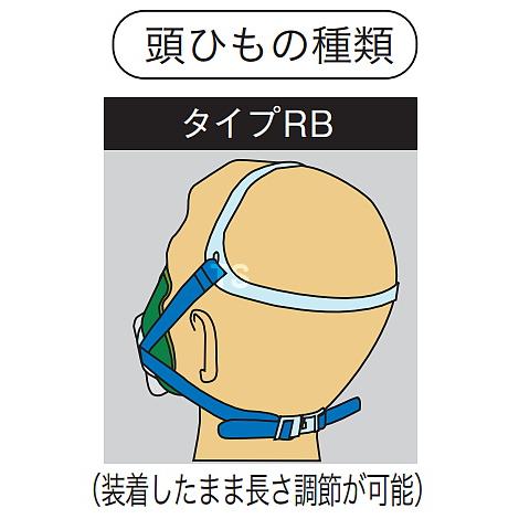 興研 防じんマスク 取替え式防塵マスク 1005RR-05型-RL2 粉塵 作業 医療用｜trans-style｜03