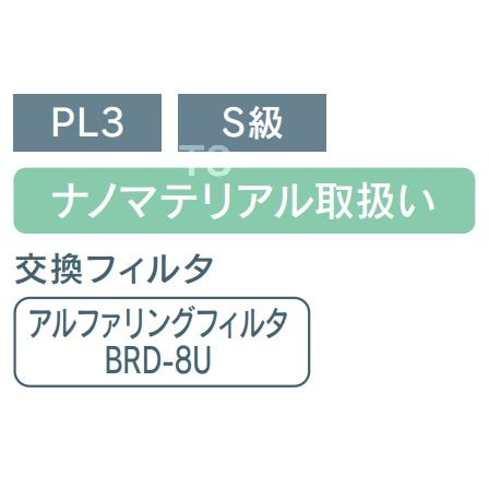 興研 防じんマスク 電動ファン付取替え式防塵マスク BL-700U 電池
