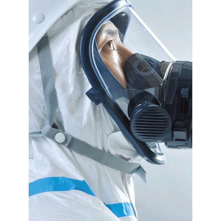 興研 防じんマスク 電動ファン付取替え式防じんマスク BL-711U 電池