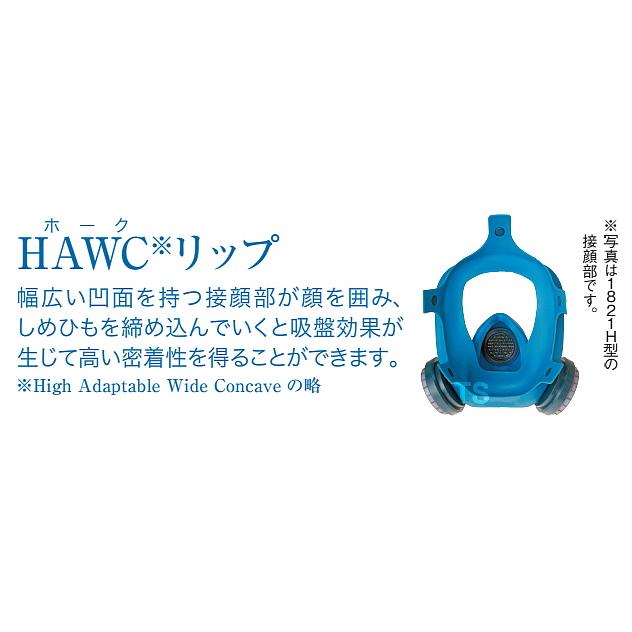 興研 防毒マスク 1561G 防じん防毒併用タイプ ガスマスク 作業 サカイ