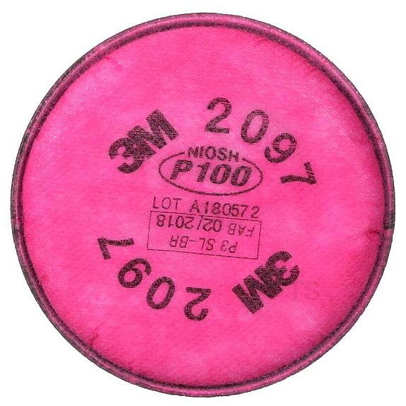 3M 防塵（防じん）マスク用フィルター 2097（6組）＆ 2091（2組） 3M 防塵マスク用 フィルター 2097 (60枚 30組) (6000 6500シリーズ用