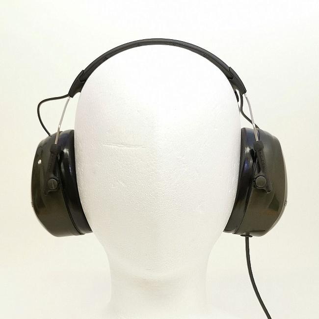 3M イヤーマフ HTM520A-S ステレオ対応 (遮音値NRR25dB) ペルター