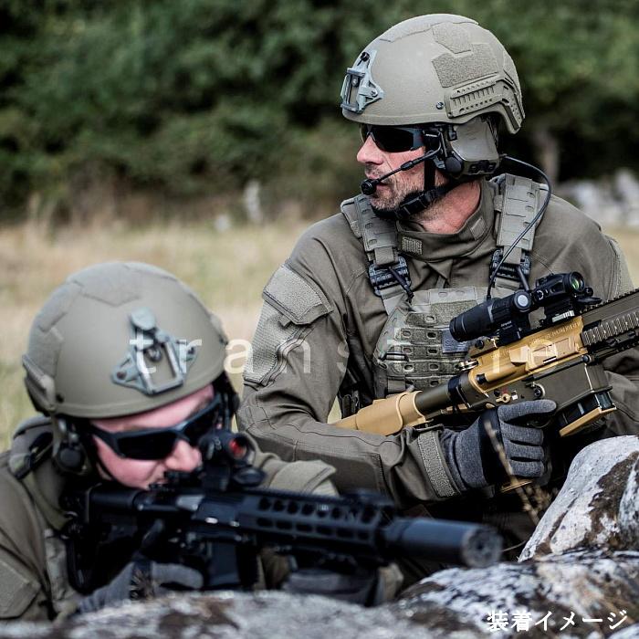 イヤーマフ コムタック MT14H418A-86-GE COMTAC VIII(8) マイク付 ペルター 正規品 3M PELTOR (遮音値NRR21B)警察 自衛隊 米軍 防音 遮音 飛行機 軍事 耐衝撃音の画像