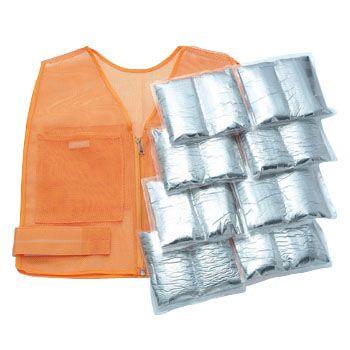 熱中症対策 クールベスト クールガード 1型 (I型) (保冷剤を凍らせて