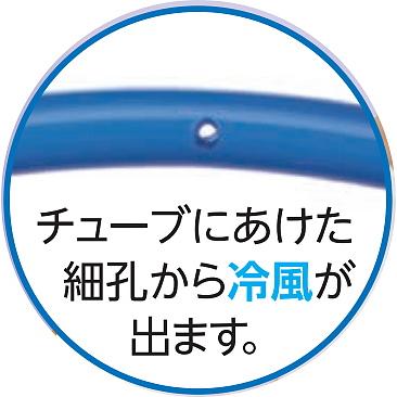 熱中症対策 重松 個人用冷却器 クーレット チューブタイプ VTW-7K2T 本体ダブルタイプ シゲマツ 作業 クールベスト 体を冷やす｜trans-style｜05