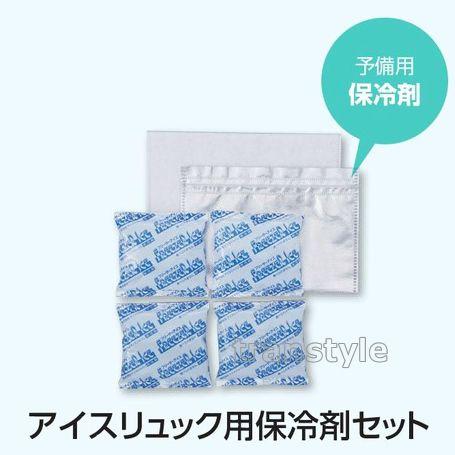 保冷剤を入れて冷やす物 熱中症対策 アイスリュック用保冷剤セット (HO-301) (保冷剤を凍らせて