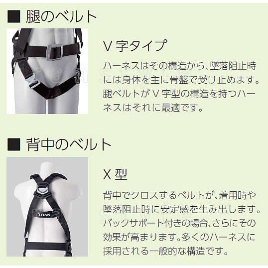 フルハーネス 安全帯 サンコー EHNN-9B 胴ベルト付 タイタン TITAN 新