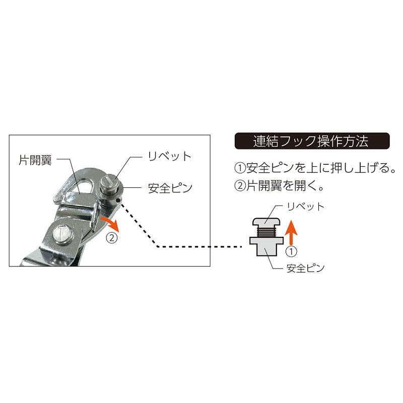 サンコー 安全帯 ランヤード PL-RBLN506-130型 130kg対応 フルハーネス