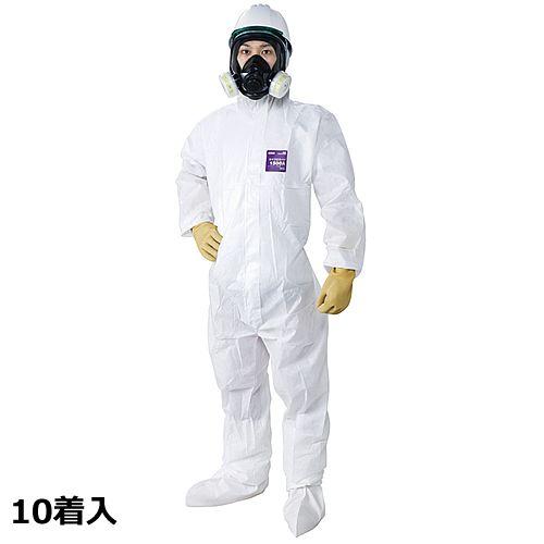 防護服 シゲマツ マイクロガード1500A 3XLサイズ (10着) 重松製作所