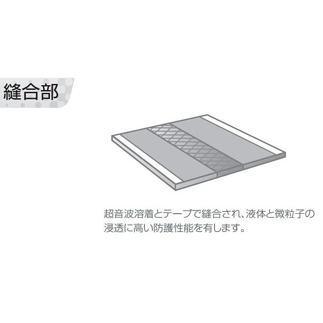 シゲマツ　全身化学防護服“マイクロケム（Ｒ）５０００” 楽天市場】全身化学防護服 シゲマツ マイクロケム5000 (1着) S