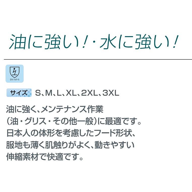 防護服 シゲマツ マイクロガード1800W S〜2XLサイズ (10着入) 重松