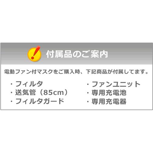 シゲマツ 電動ファン付取替え式防塵マスク Sy20G2 (B2) 隔離式 重松