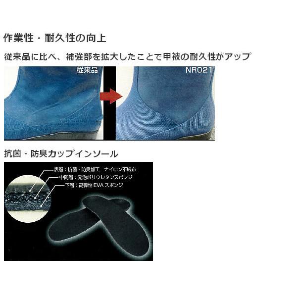 SIBATA SHIBATA 冷蔵冷凍庫長靴 安全靴 -40度 NR021 ネイビー 防寒