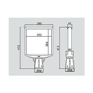 除雪作業用品 コーンサイントップII (蛍光表示) 片面 防寒対策用品 作業着 雪かき 除雪｜trans-style｜03