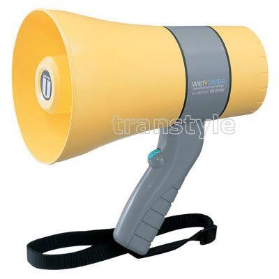 ユニペックス　拡声器 UNI-PEX ユニペックス メガホン 拡声器 TR-215SA 防滴形