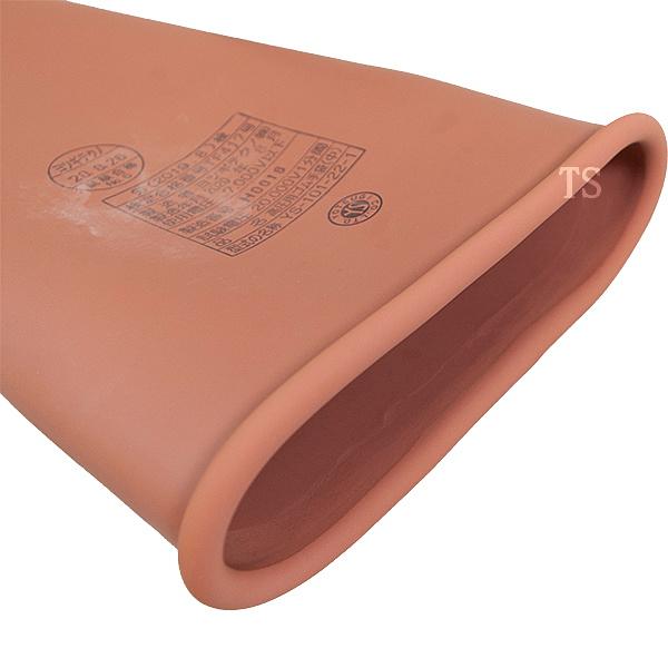ヨツギ 高圧用電気絶縁ゴム手袋 全長455mm ロングタイプ YS-101 交流