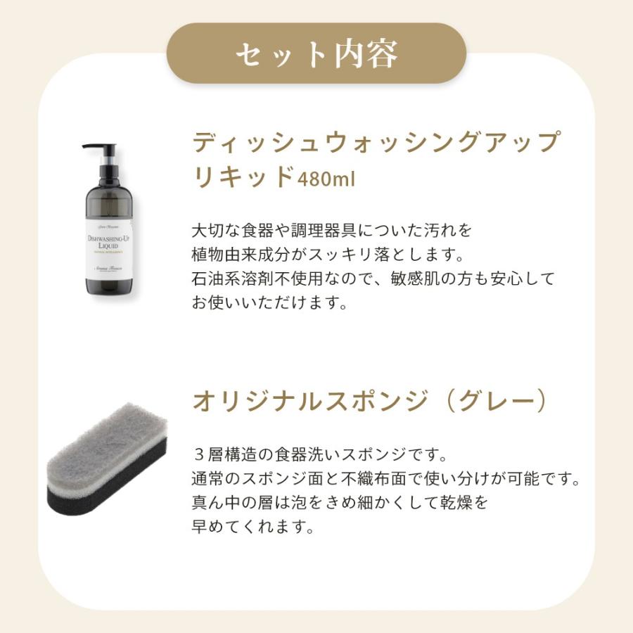 Aroma Fresco アロマフレスコ  ディッシュ ウォッシング アップ セット 480ml｜transit｜04