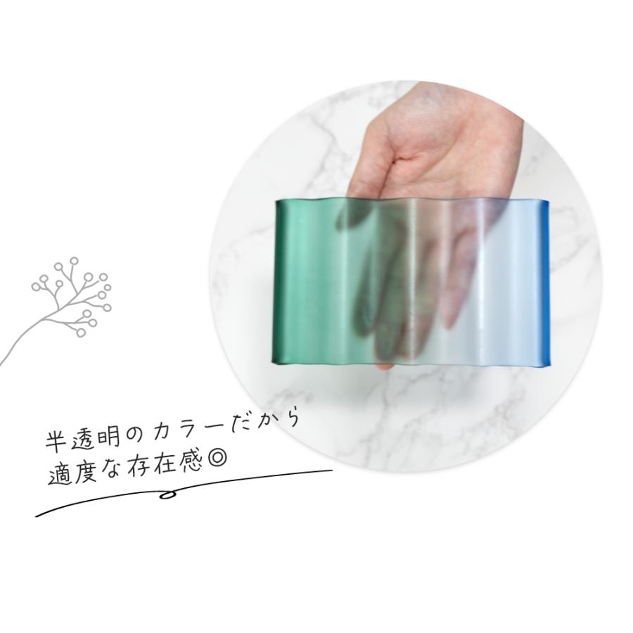 amabro（アマブロ） トレー ACRYLIC WAVE TRAY トレイ アクリル 小物