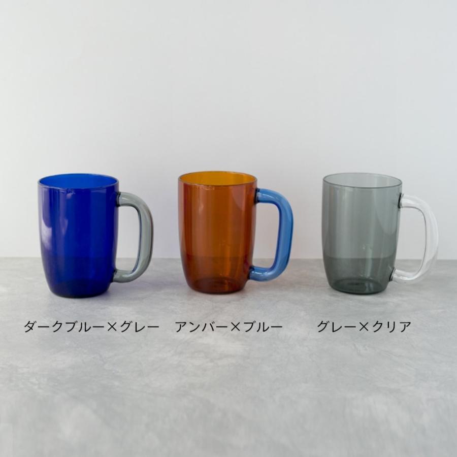 amabro（アマブロ） マグカップ GRIP MUG 470ml 耐熱ガラス 食洗機対応