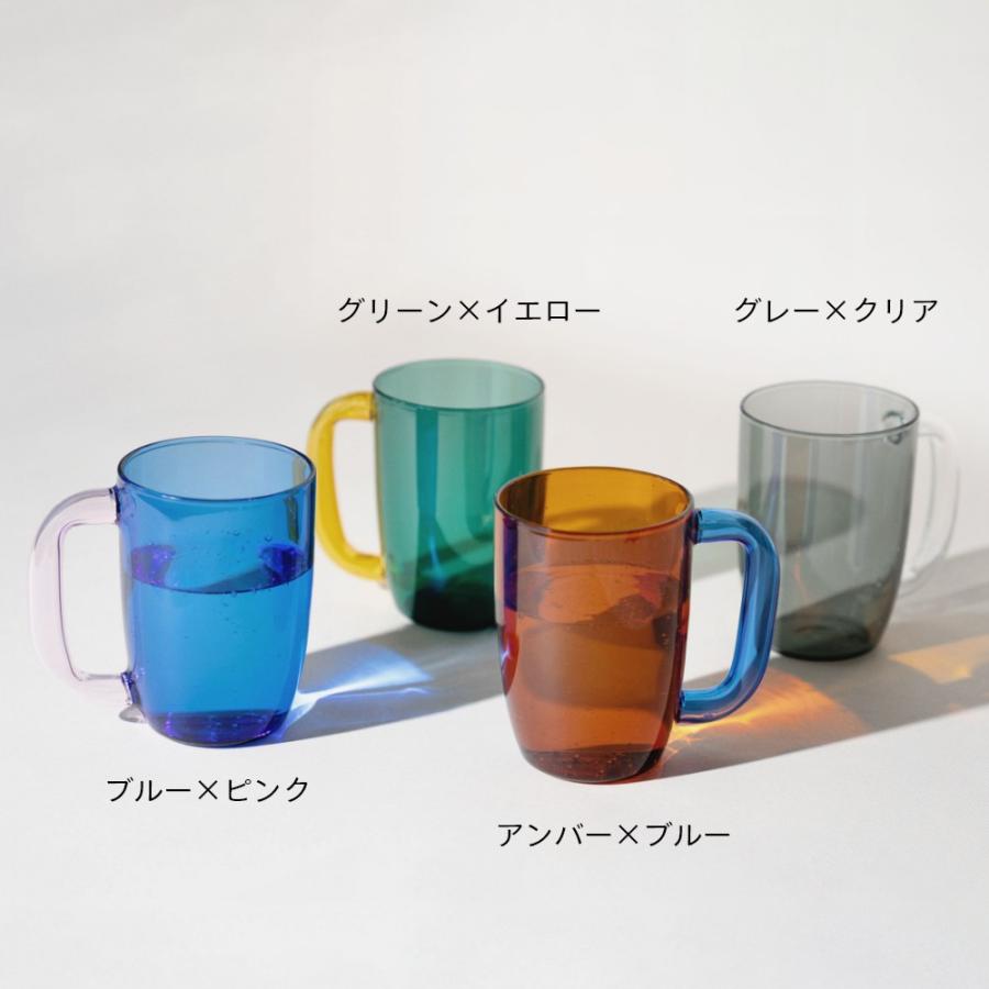 amabro（アマブロ） マグカップ GRIP MUG 470ml 耐熱ガラス 食洗機対応